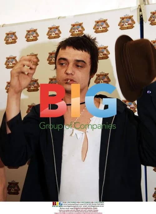 Pete Doherty with Babyshambles at 2005 Isle of Wight festival