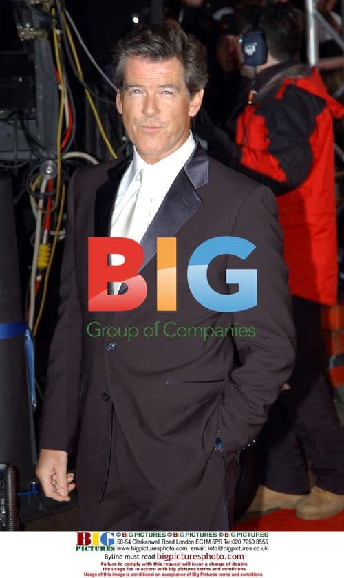 Pierce Brosnan at 2005 BAFTA Awards