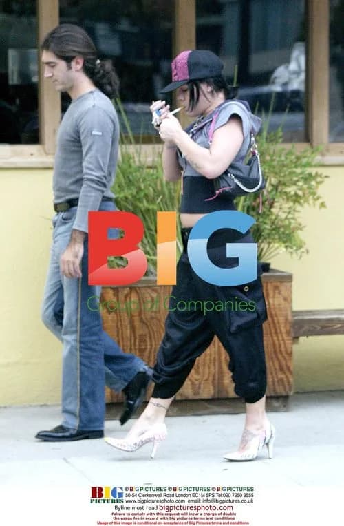 Singer Pink running errands in West Hollywood