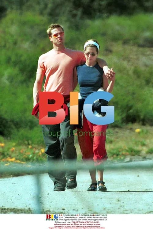 Brad Pitt and Jennifer Aniston Hiking