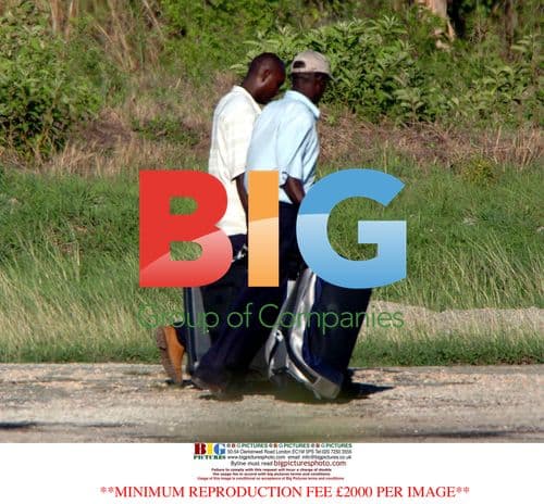 Brad Pitt and Angelina Jolie on holiday in Africa