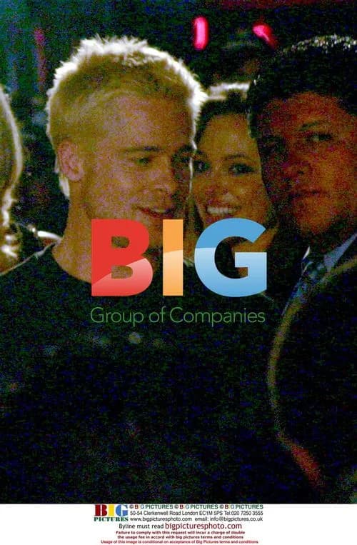 Brad Pitt and Angelina Jolie in Mexico City