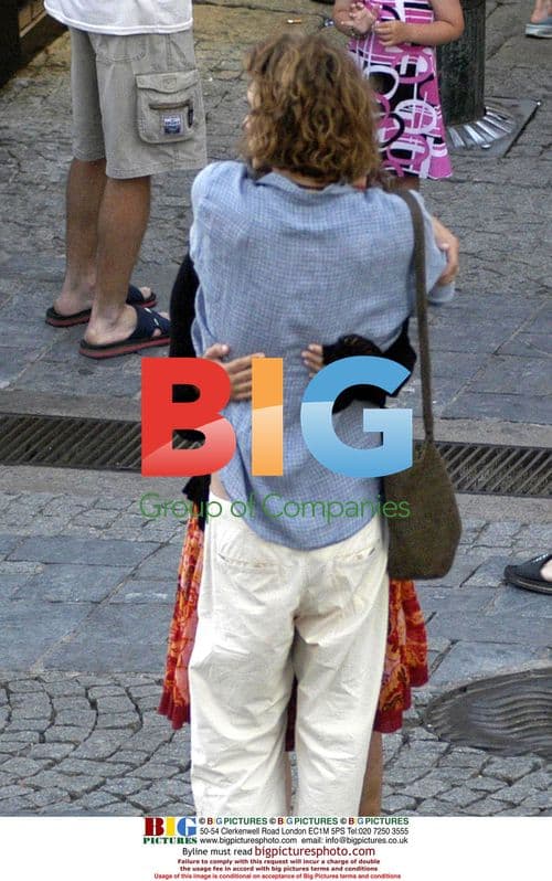 Prince Andrea & Girlfriend Strolling in Calvi, Corsica