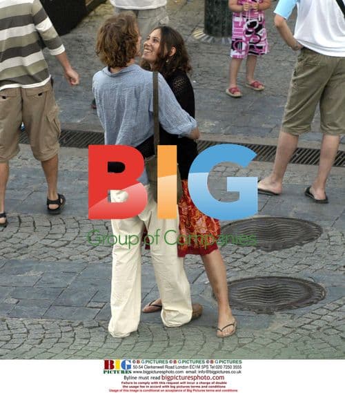 Prince Andrea & Girlfriend Stroll in Calvi, Corsica