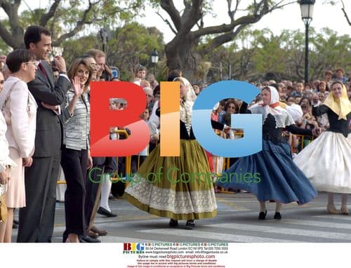 Crown Prince Felipe and Princess Letizia visit Menorca