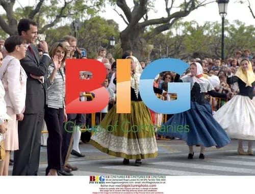 Crown Prince Felipe and Princess Letizia visit Menorca