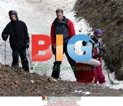 Prince William and Kate Middleton on Ski Trip