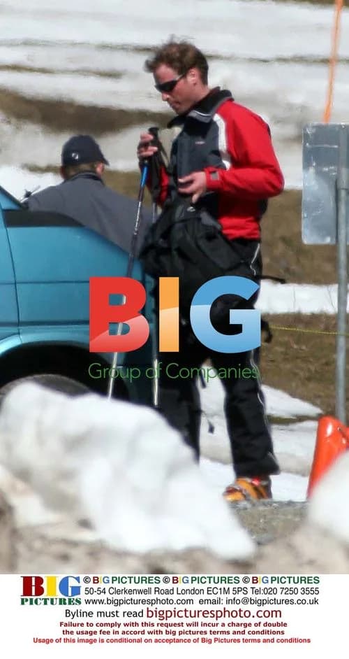 Prince William Skiing in Klosters, Prince Harry Unhappy