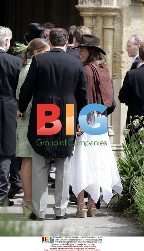 Prince William Attends Friend's Wedding