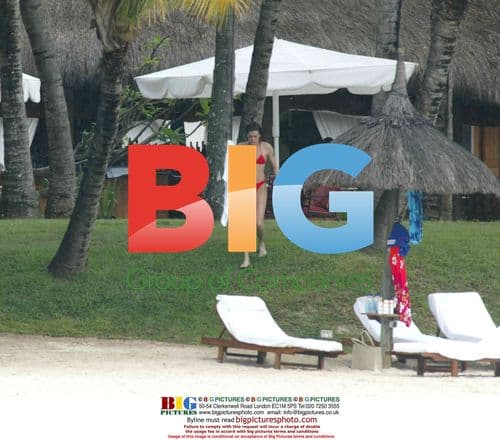 Princess Stephanie on Caribbean Beach