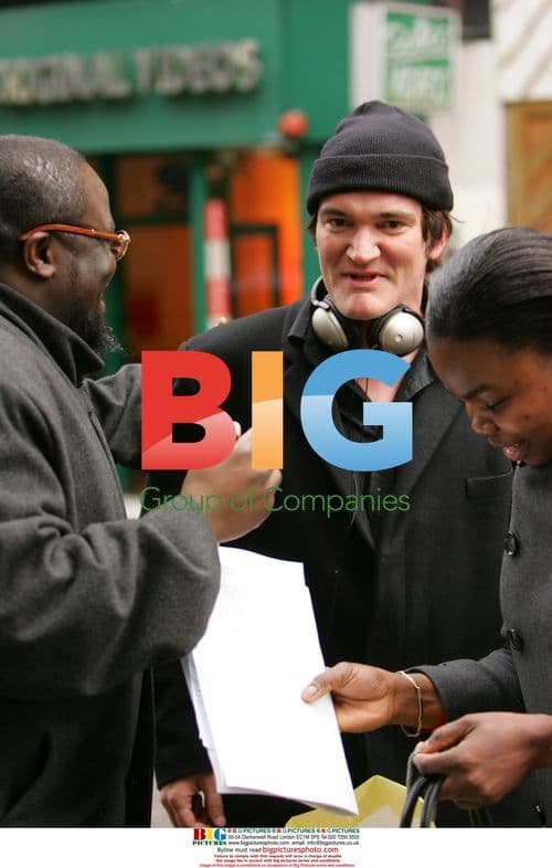 Quentin Tarantino Chats with Fans in London