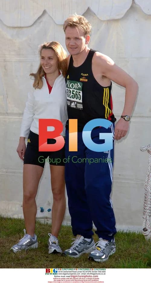 Gordon Ramsay at London Marathon