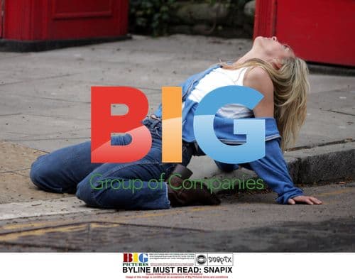 Rhys Ifans Approached by Merry Lady in London