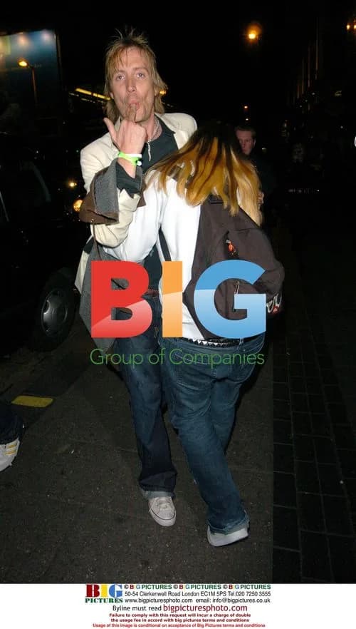 Rhys Ifans Leaves Oasis Gig at Astoria