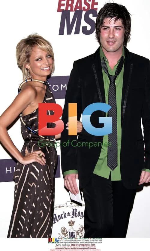 Nicole Richie and Brandon Davis at Race To Erase MS Gala
