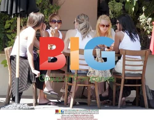 Lindsay Lohan and Nicole Richie in Beverly Hills