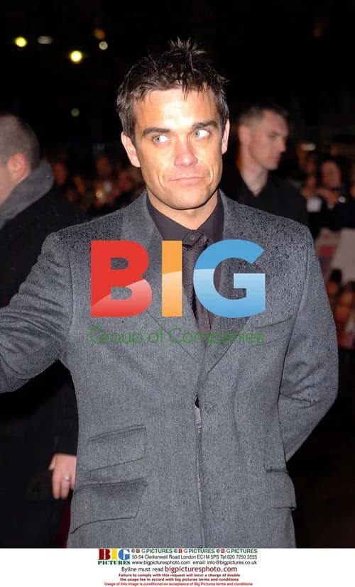 Robbie Williams at Bridget Jones Premiere