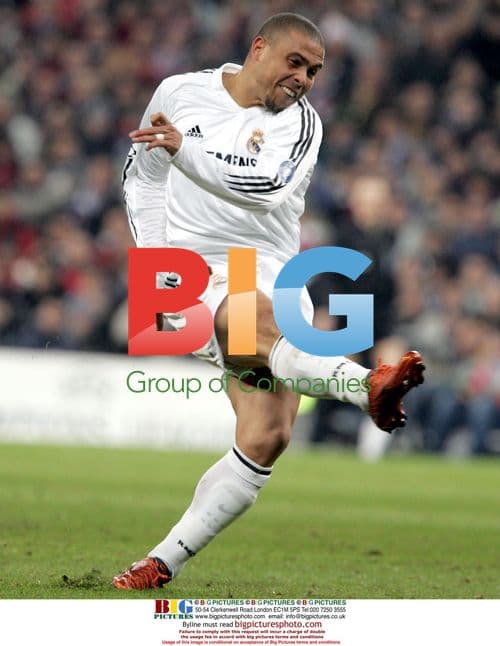 Ronaldo playing Champions League match