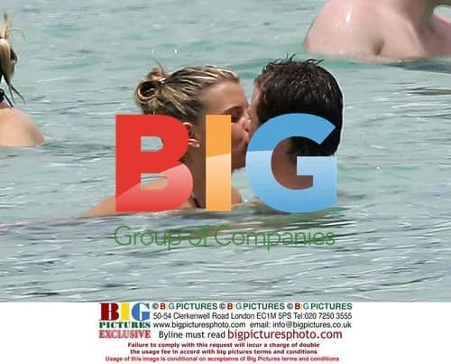 Wayne Rooney and Fiancee Coleen on Caribbean Vacation