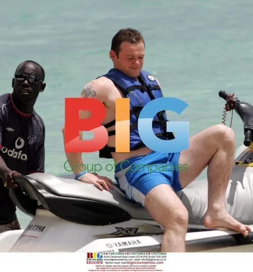 Wayne Rooney and Coleen on Caribbean Holiday