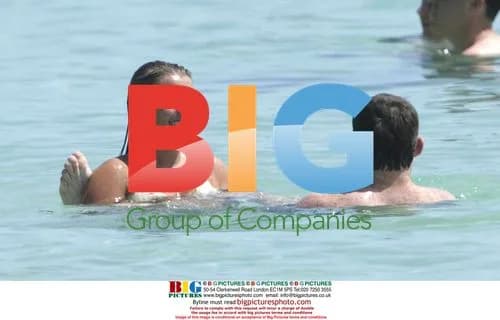 Wayne Rooney and Coleen McLoughlin in Barbados