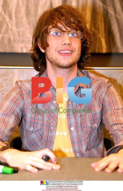 Singer Nick Atkinson from Teen band Rooster