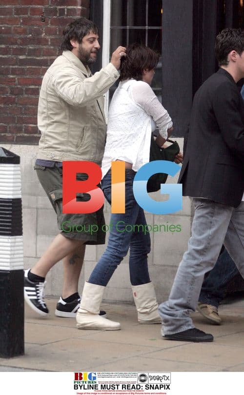 Sadie Frost's Gang Outing in North London