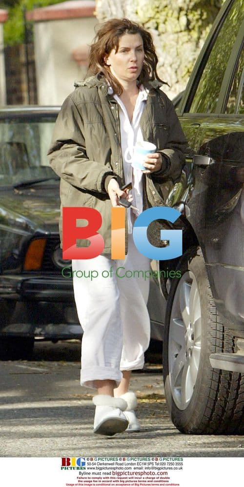 Sadie Frost Arriving Home After School