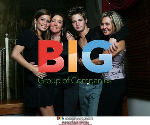 Coronation Street stars at Baby Grand party