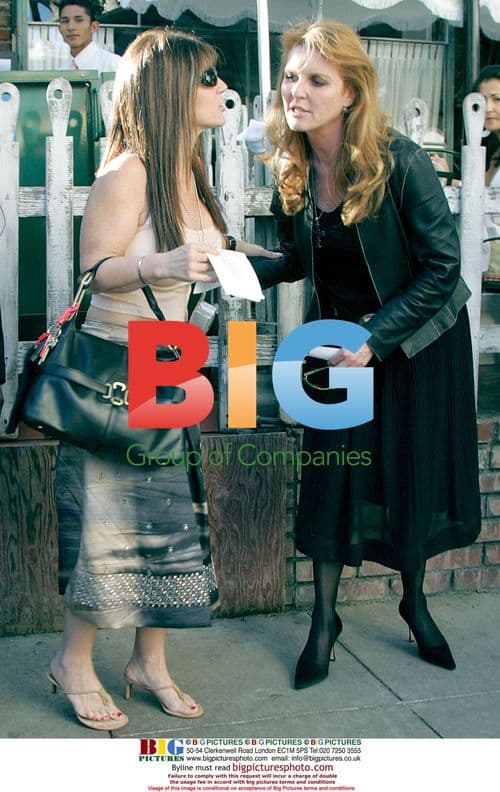 The Duchess of York in West Hollywood