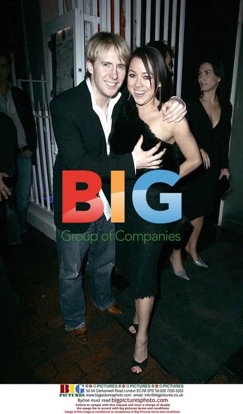 Lisa Scott Lee and H from Steps leave Hustler party