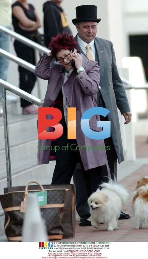 Sharon Osbourne Arrives at X Factor Filming in Manchester