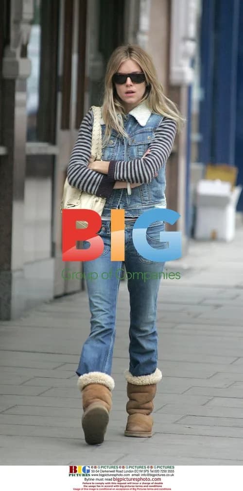 Sienna Miller goes out in London