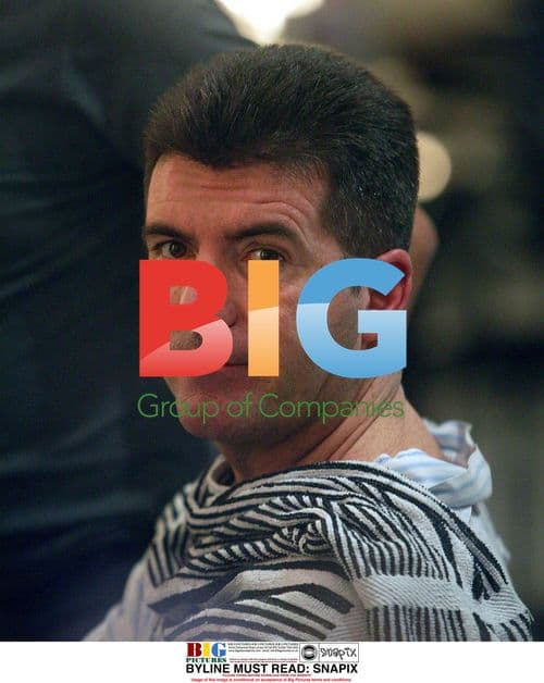 Simon Cowell Visits London Stylist