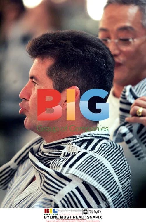 Simon Cowell's London Hair Cut