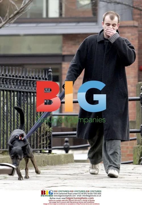 Simon Gregson Walks Dog On 'Coronation Street' Break