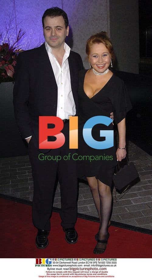 Sonia Evans and partner at Audience With Joe Pasquale