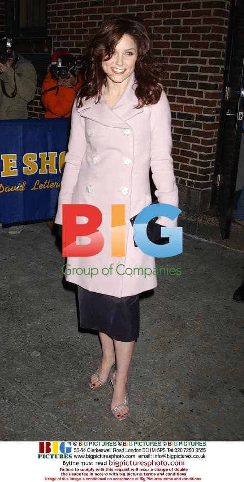 Sophia Bush Leaves Letterman Taping
