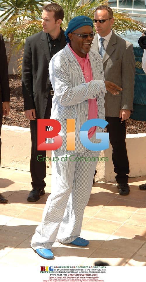 Samuel L. Jackson at 'STAR WARS III' Cannes Photocall