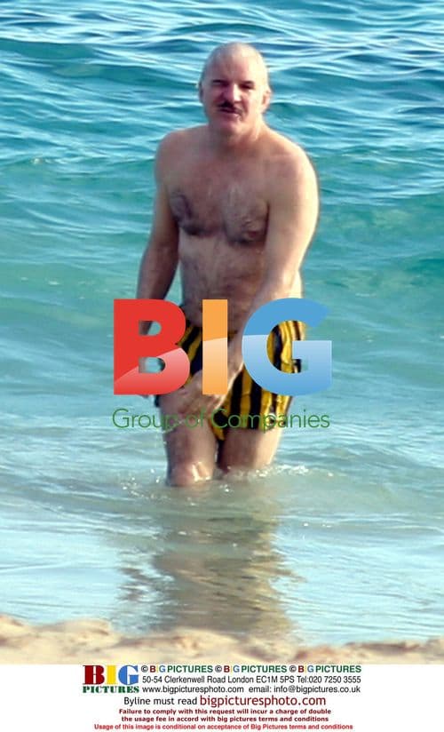 Steve Martin on Caribbean holiday