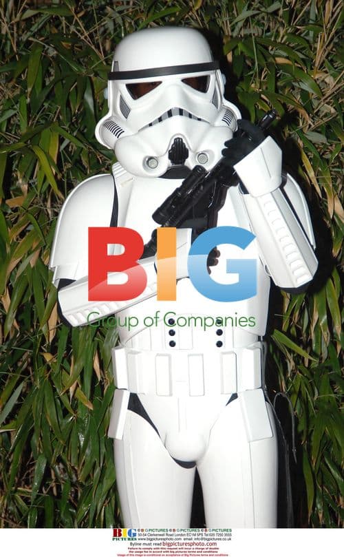 Stormtrooper at 'Star Wars III' afterparty