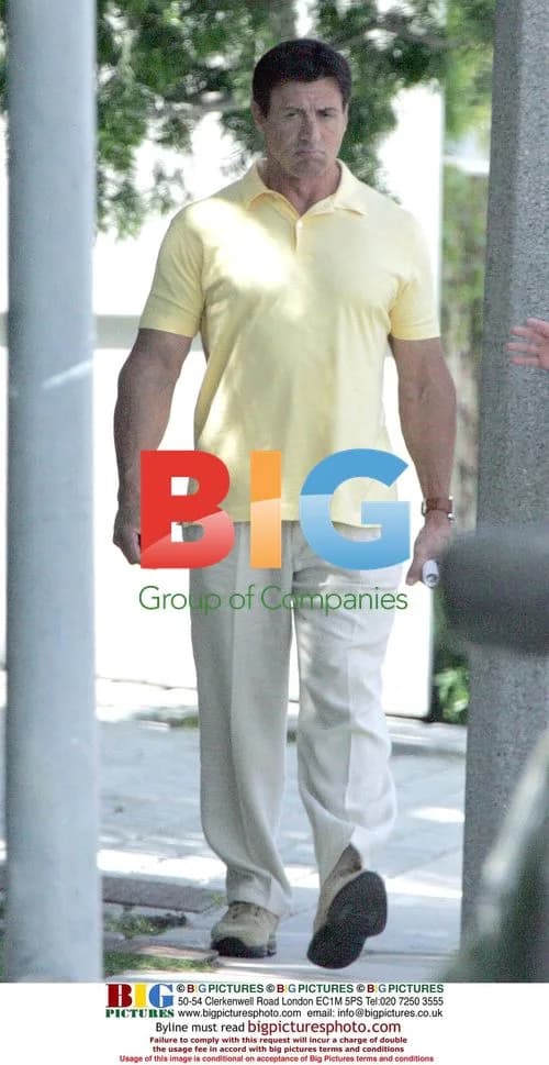 Sylvester Stallone visits Malibu house