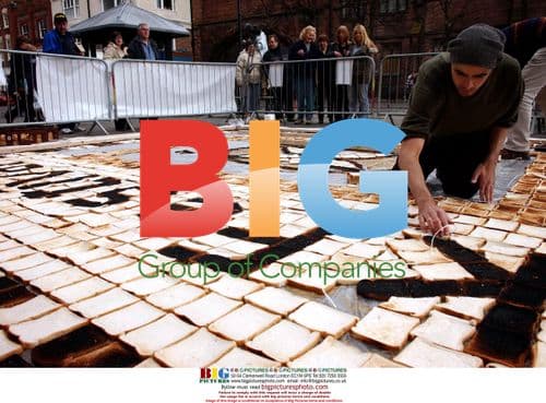 Largest Toast Mosaic Record Attempt