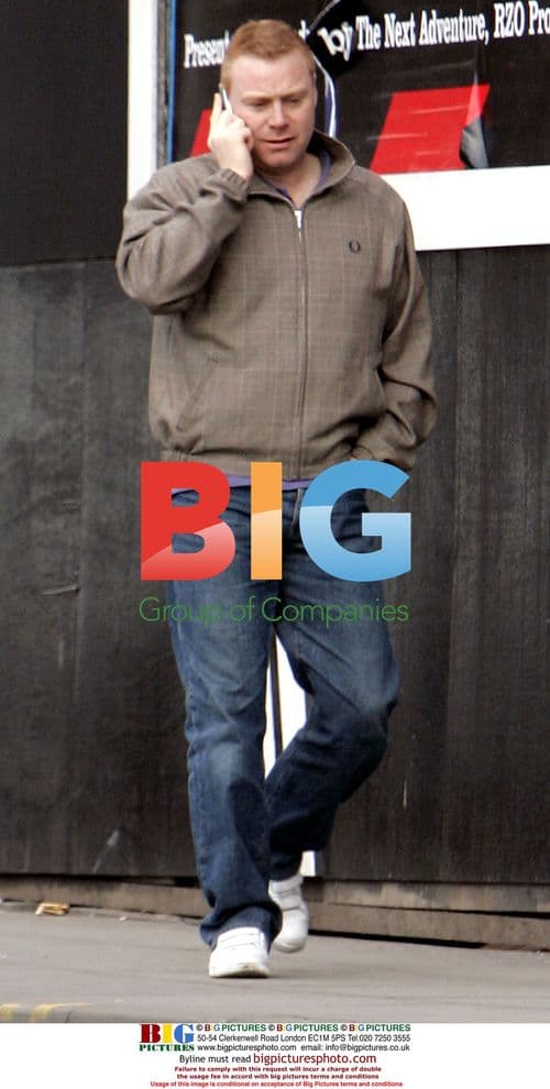 Corrie Cast Member Thomas Craig Walking in Manchester