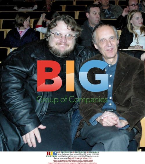 Film directors Guillermo del Toro and Dario Argento at Fantaporto