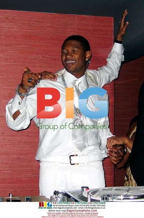 Usher at Post Grammy Party