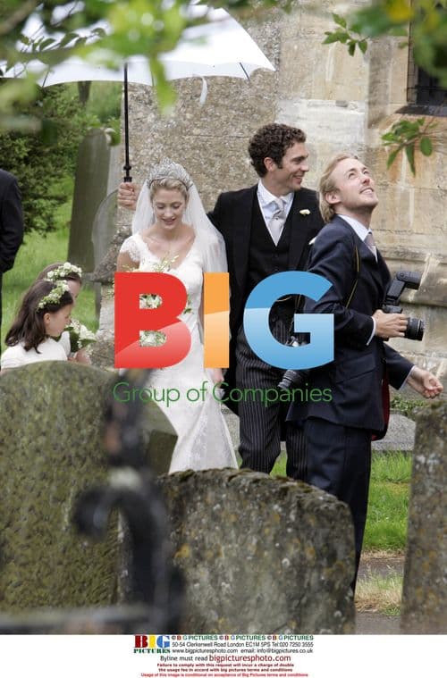 Prince William Attends Friend's Wedding