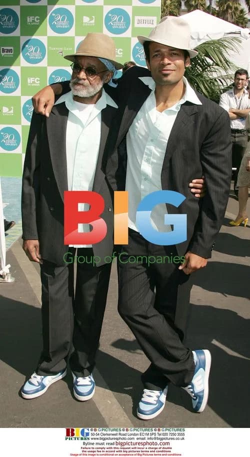 Melvin and Mario Van Peebles at 2005 Independent Spirit Awards
