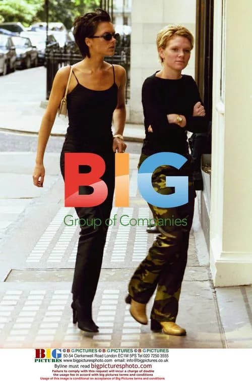 Posh Victoria Beckham and sister Louise shopping in London