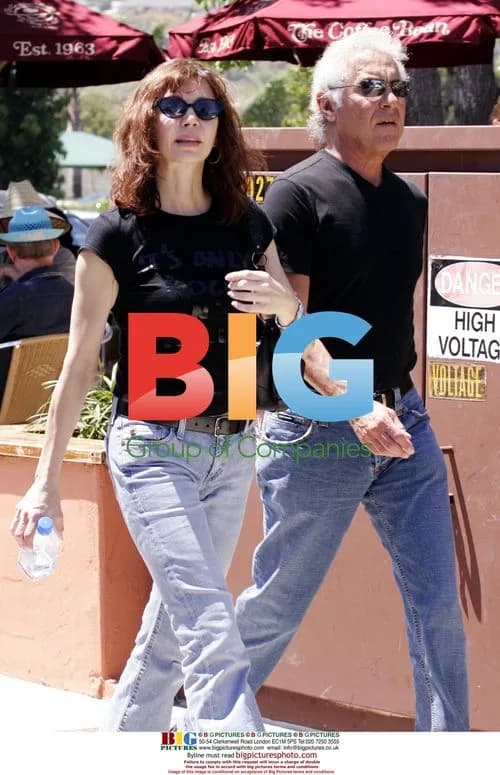 Victoria Principal and husband shopping in Malibu